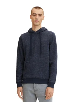 Tom Tailor Pullover & Sweatshirts|Big Boys*Hoodie mit feinen Streifen navy offwhite inject stripe