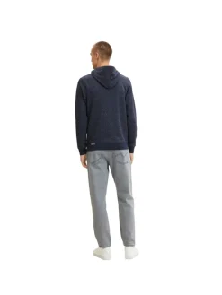 Tom Tailor Pullover & Sweatshirts|Big Boys*Hoodie mit feinen Streifen navy offwhite inject stripe