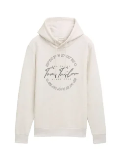 Tom Tailor Pullover & Sweatshirts|Big Boys*Hoodie mit Logo Print soft vanilla melange