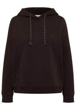 Cecil Pullover & Sweatshirts*Hoodie mit Stickerei tartufo brown