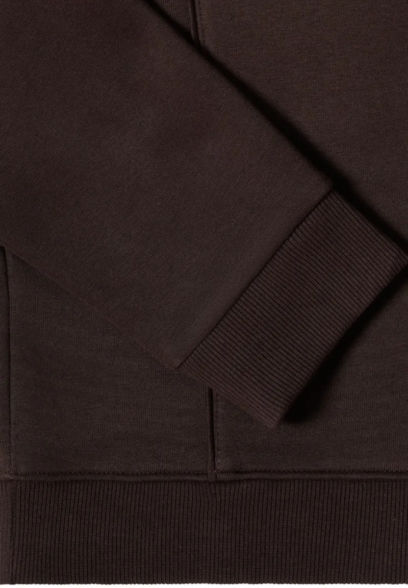 Cecil Pullover & Sweatshirts*Hoodie mit Stickerei tartufo brown