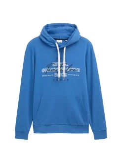 Tom Tailor Pullover & Sweatshirts|Big Boys*Hoodie Sweatshirt mit Logo-Print midsummer blue