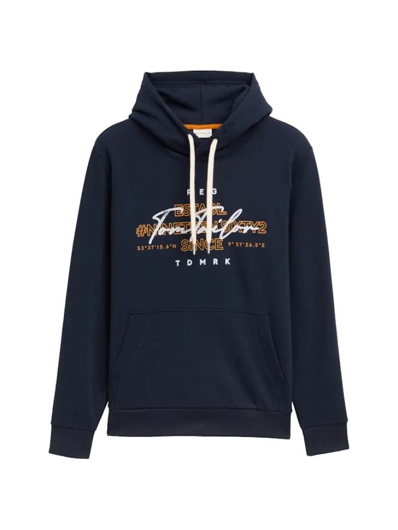 Tom Tailor Pullover & Sweatshirts|Big Boys*Hoodie Sweatshirt mit Logo-Print sky captain blue
