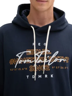 Tom Tailor Pullover & Sweatshirts|Big Boys*Hoodie Sweatshirt mit Logo-Print sky captain blue