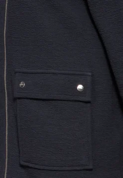 Street One Pullover & Sweatshirts*Hoodie-Jacke night sky blue