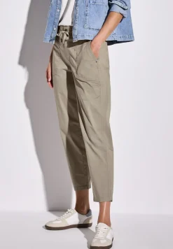 Street One Hosen*Hose im Cargo Look buff grey