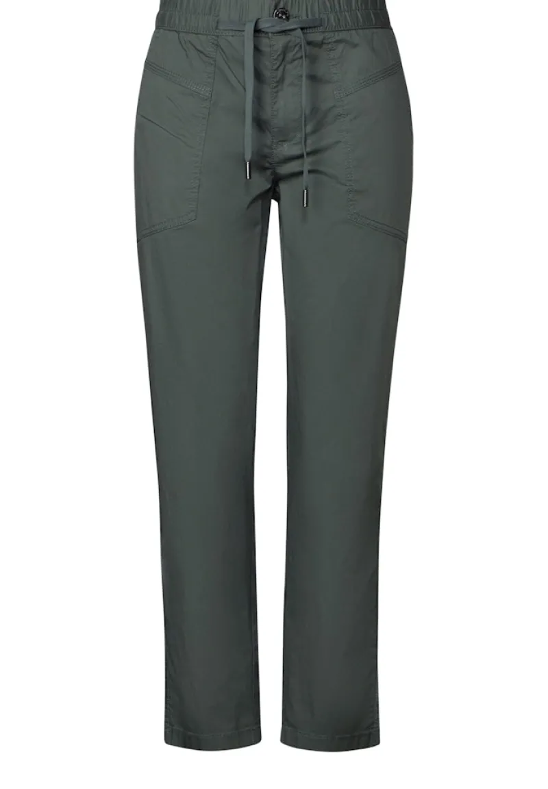 Street One Hosen*Hose im Cargo Look marshy green