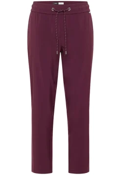 Cecil Hosen*Hose im Casual Fit mulberry red