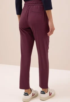 Cecil Hosen*Hose im Casual Fit mulberry red