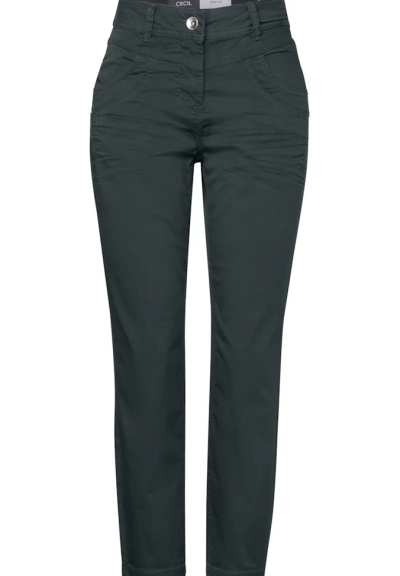 Cecil Shorts*Hose im Casual Fit slate khaki