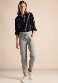 Street One Hosen*Hose im Casual Fit stone beige