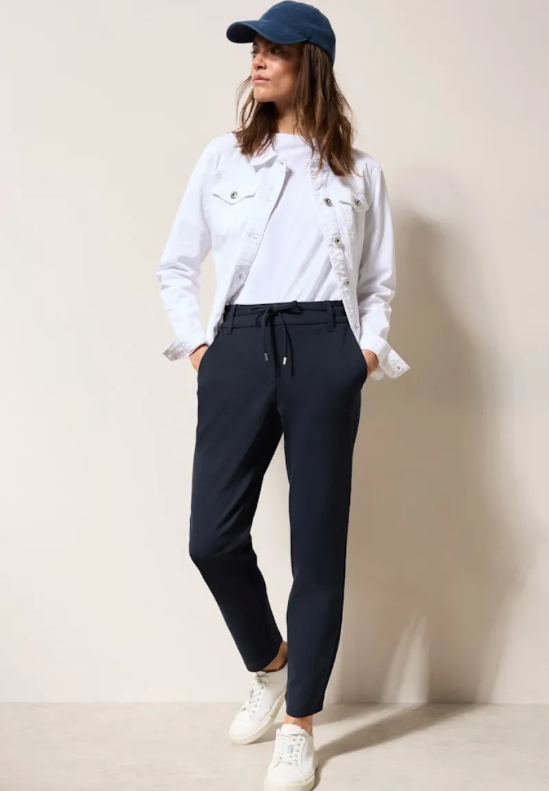 Cecil Hosen*Hose im Casual Fit universal blue