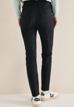 Cecil Hosen*Hose im Leder-Look Black