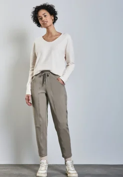 Street One Hosen*Hose im Loose Fit ashen maple beige