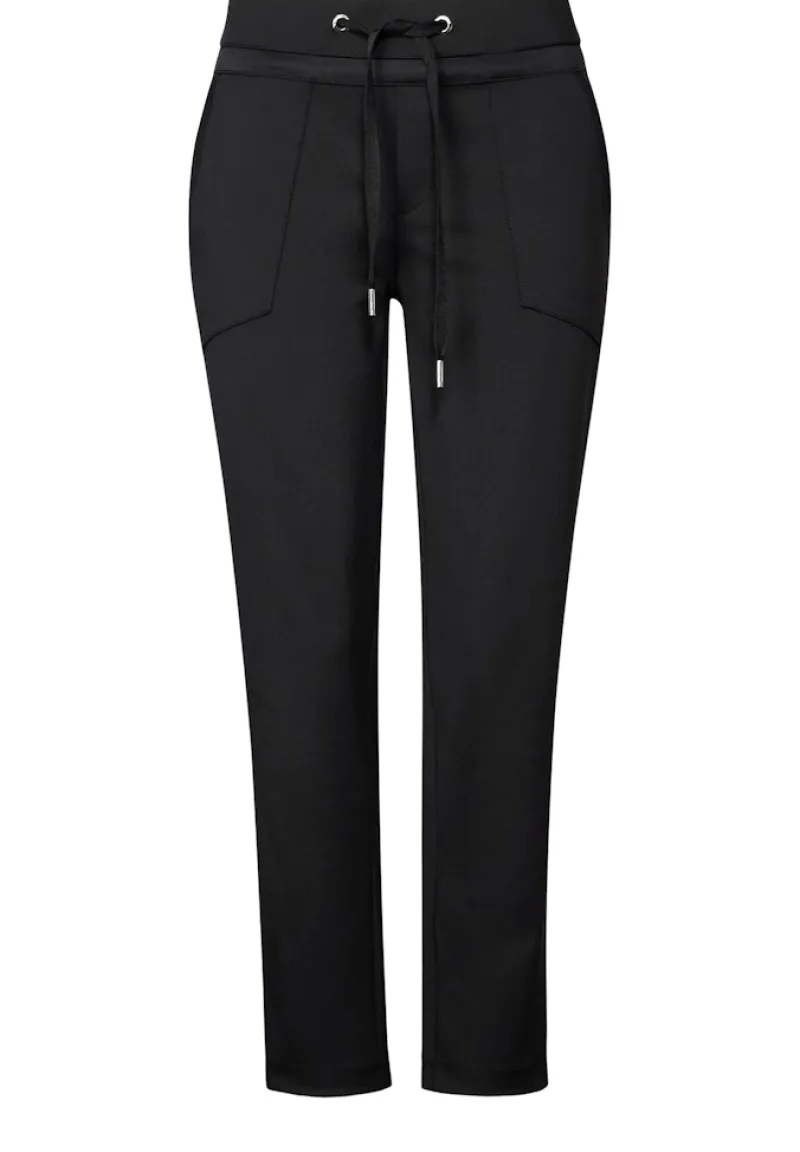 Street One Hosen*Hose im Loose Fit Black
