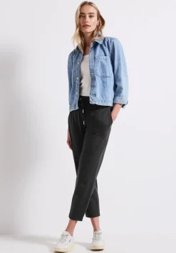 Street One Hosen*Hose im Loose Fit Black