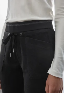 Street One Hosen*Hose im Loose Fit whale tail grey melange