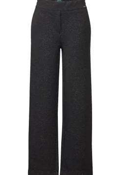 Cecil Hosen*Hose mit Glitzer-Details flint grey melange