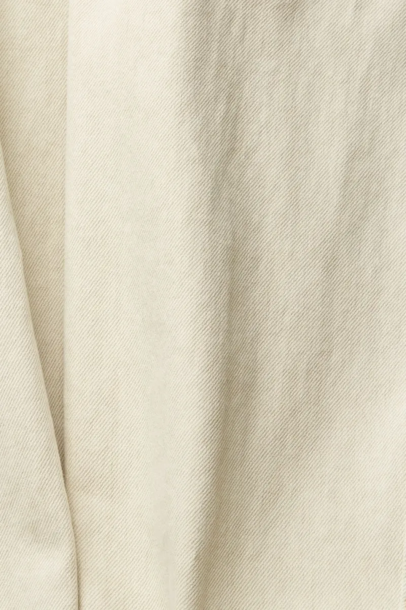 Edc Jeans*Hose mit Knopfleiste sand