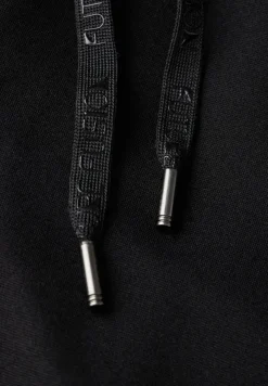 Cecil Hosen*Hose mit Zipper Details Black