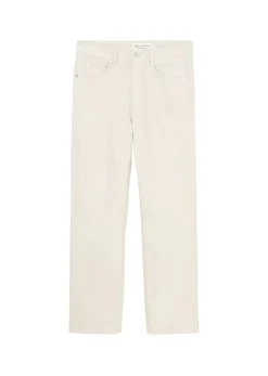 Marc O'Polo Jeans*Hose Modell LINDE straight high waist cropped chalky stone