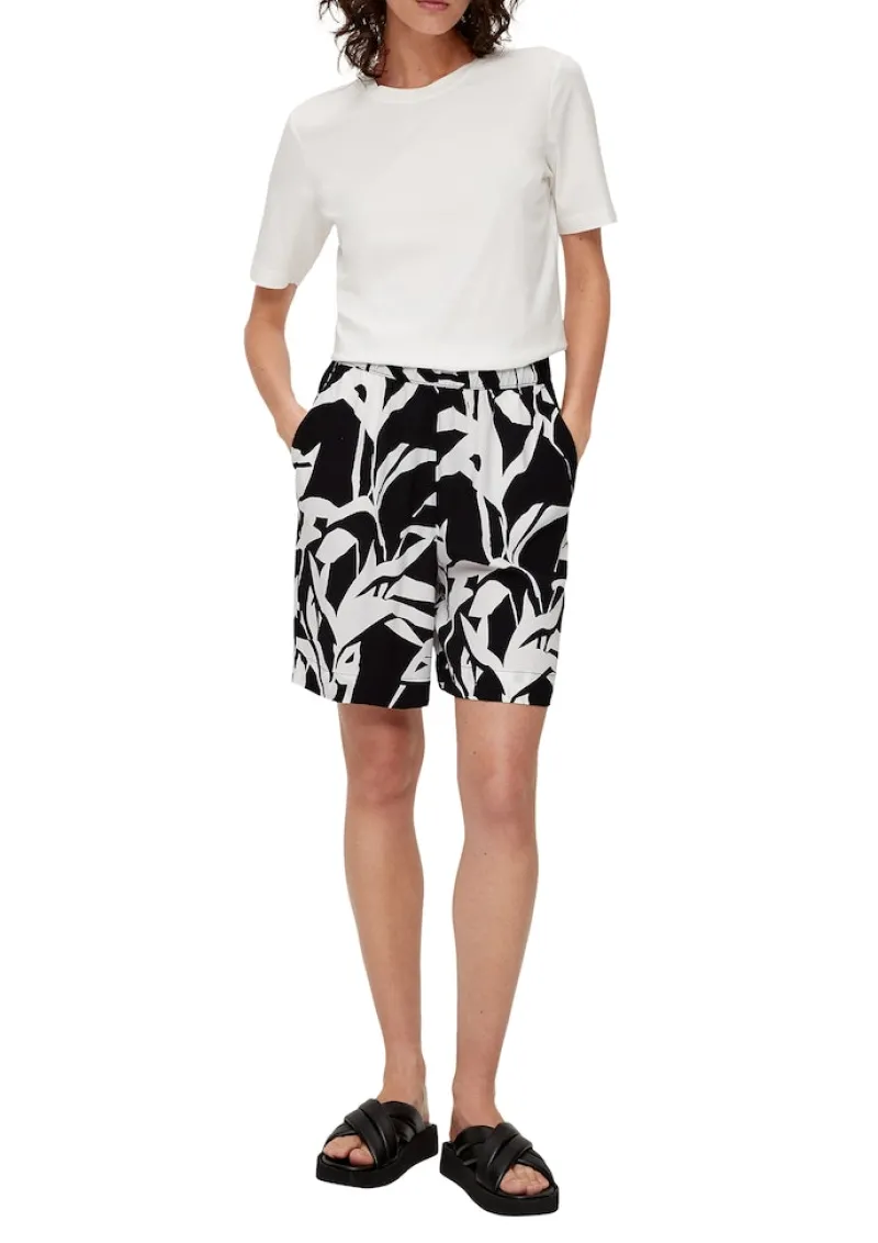 s.Oliver Shorts*Hose Schwarz