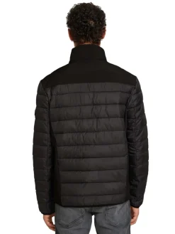 Tom Tailor Denim Jacken*Hybrid Jacke mit Stehkragen Black