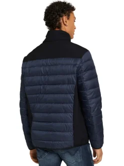 Tom Tailor Denim Jacken*Hybrid Jacke mit Stehkragen sky captain blue