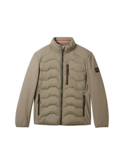 Tom Tailor Jacken|Big Boys*Hybrid Jacke mit Stehkragen smokey olive green