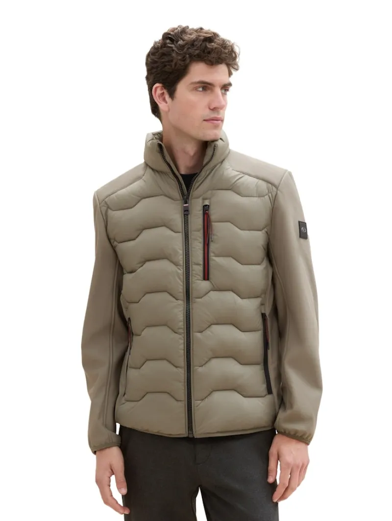 Tom Tailor Jacken|Big Boys*Hybrid Jacke mit Stehkragen smokey olive green