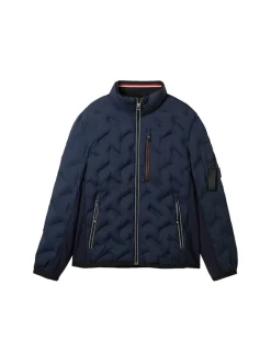 Tom Tailor Jacken|Big Boys*Hybrid Jacke mit verstaubarer Kapuze sky captain blue