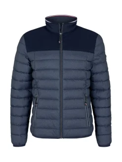 Tom Tailor Jacken|Big Boys*Hybrid Steppjacke blue melange structure