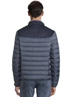 Tom Tailor Jacken|Big Boys*Hybrid Steppjacke blue melange structure