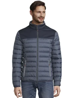 Tom Tailor Jacken|Big Boys*Hybrid Steppjacke blue melange structure