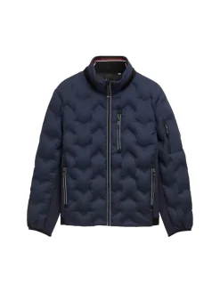 Tom Tailor Jacken|Big Boys*Hybrid Steppjacke mit verstaubarer Kapuze sky captain blue