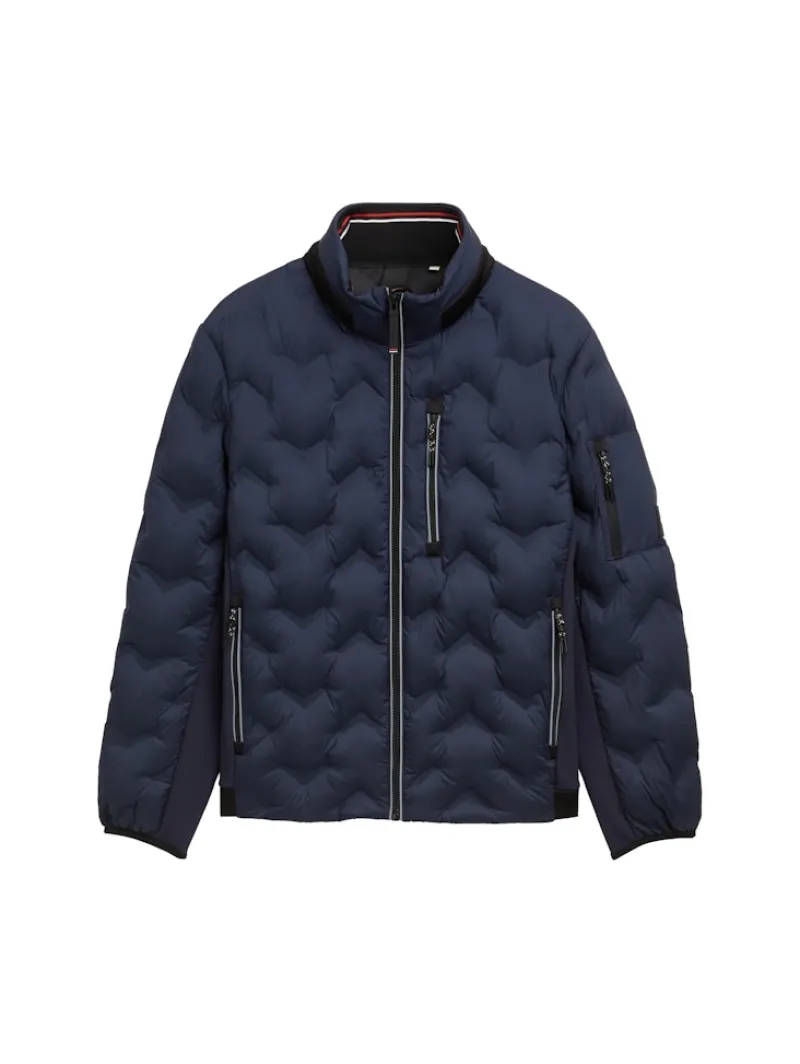 Tom Tailor Jacken|Big Boys*Hybrid Steppjacke mit verstaubarer Kapuze sky captain blue