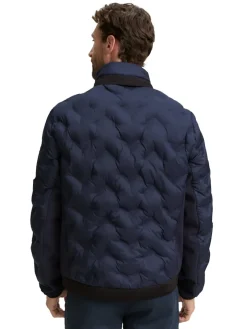 Tom Tailor Jacken|Big Boys*Hybrid Steppjacke mit verstaubarer Kapuze sky captain blue