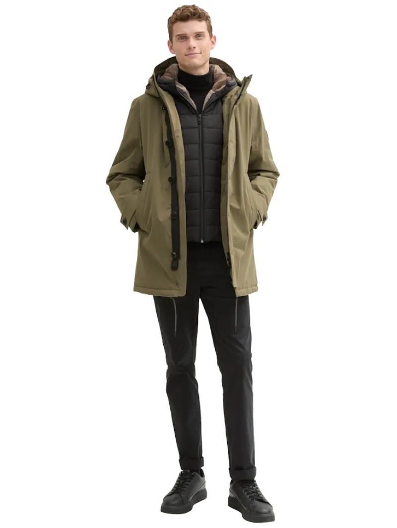 Tom Tailor Jacken|Big Boys*2-in-1 Parka jungle soil green