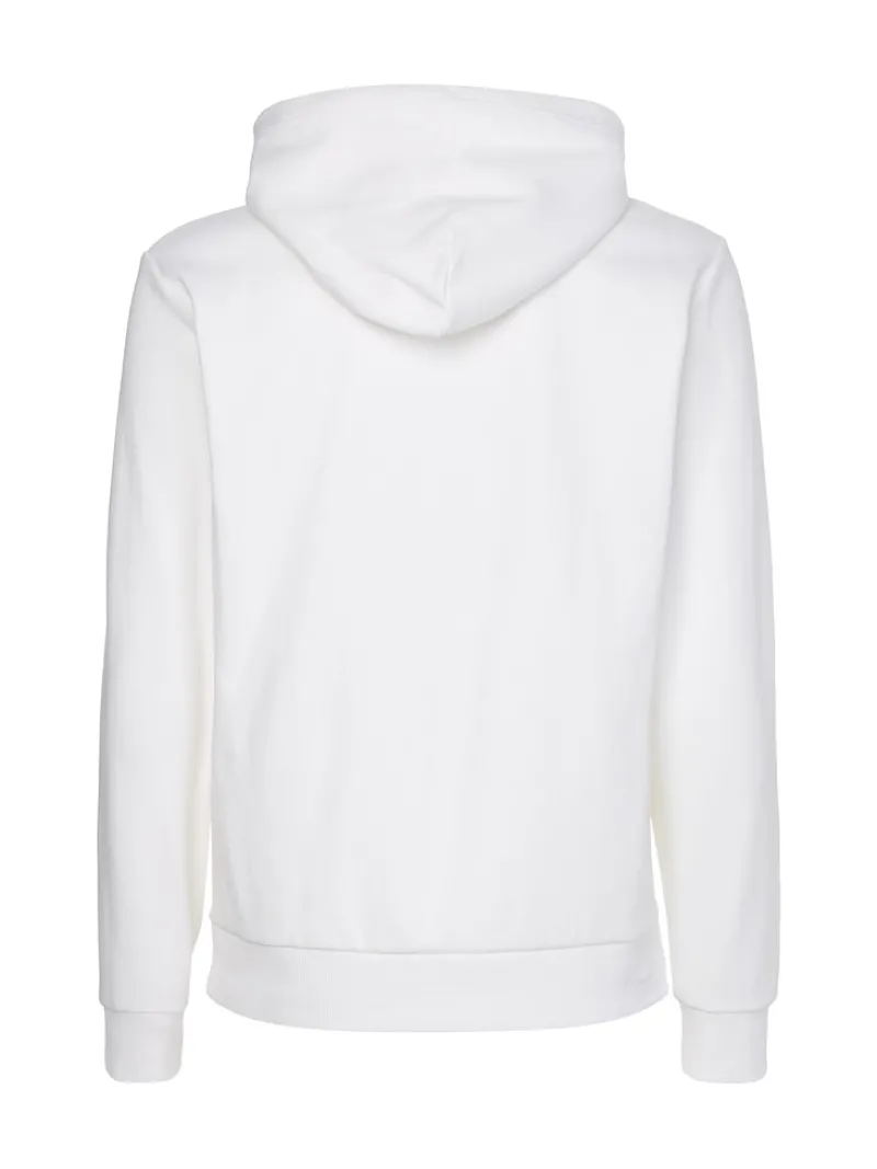 Calvin Klein Pullover & Sweatshirts*INTERLOCK MICRO LOGO HOODIE Bright White