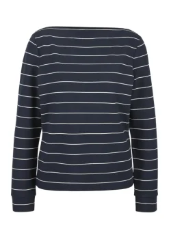 s.Oliver Pullover & Sweatshirts*Interlockjersey-Shirt blau2