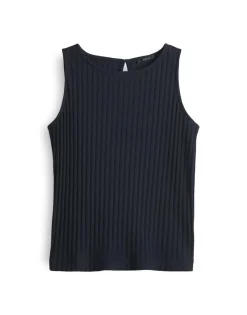 Opus Shirts*Ipoma slit coal blue