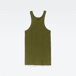 G-star Raw Shirts*Italian army ultra slim tank top wmn avocado