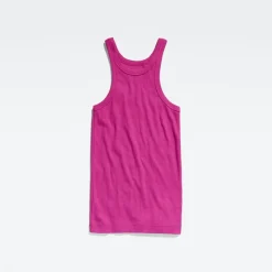 G-star Raw Shirts*Italian army ultra slim tank top wmn fuchsia red