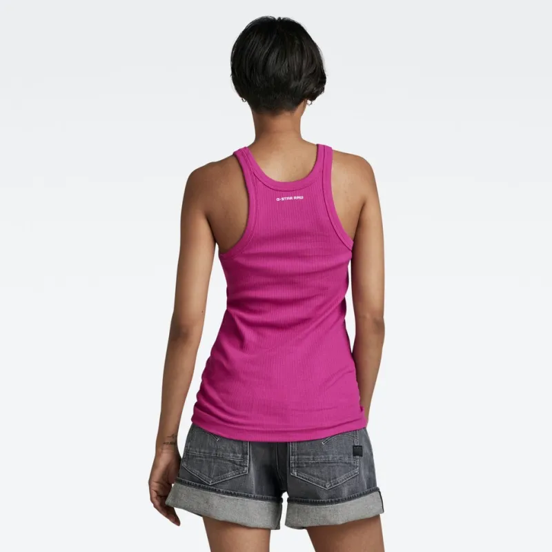 G-star Raw Shirts*Italian army ultra slim tank top wmn fuchsia red