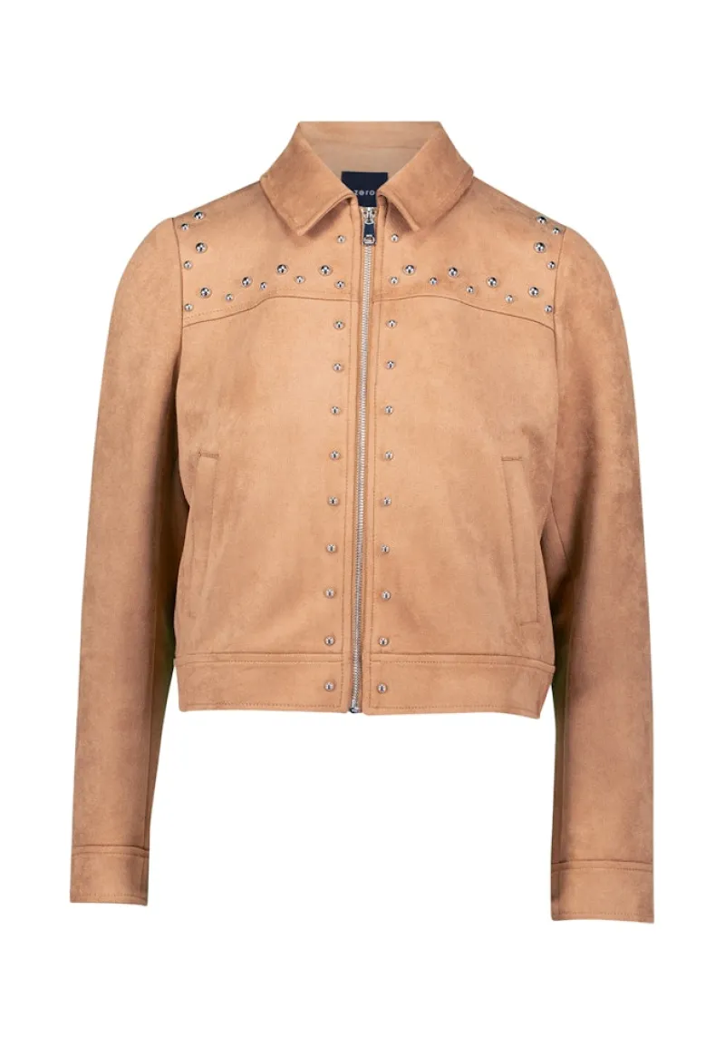 Zero Jacken*Jacke in Wildlederoptik cinnamon swirl