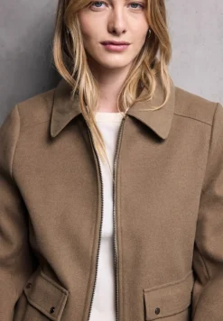 STREET ONE STUDIO Jacken*Jacke in Woll-Optik cookie brown