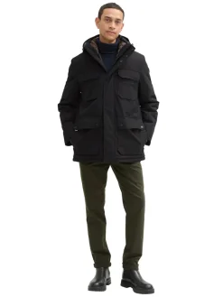 Tom Tailor Jacken|Big Boys*Jacke mit abnehmbarer Kapuze Black