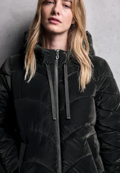 STREET ONE STUDIO Jacken*Jacke mit Wellen-Steppung Black