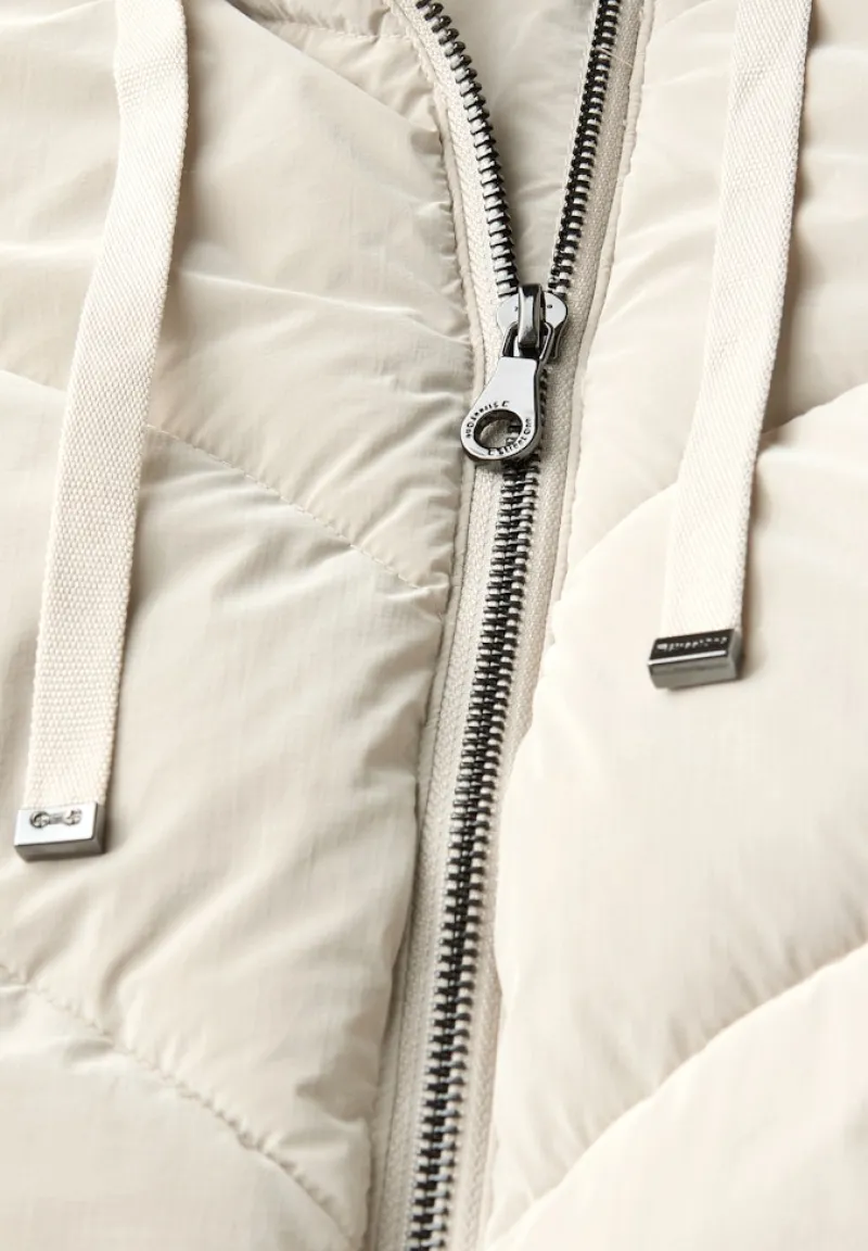 STREET ONE STUDIO Jacken*Jacke mit Wellen-Steppung lunar stone