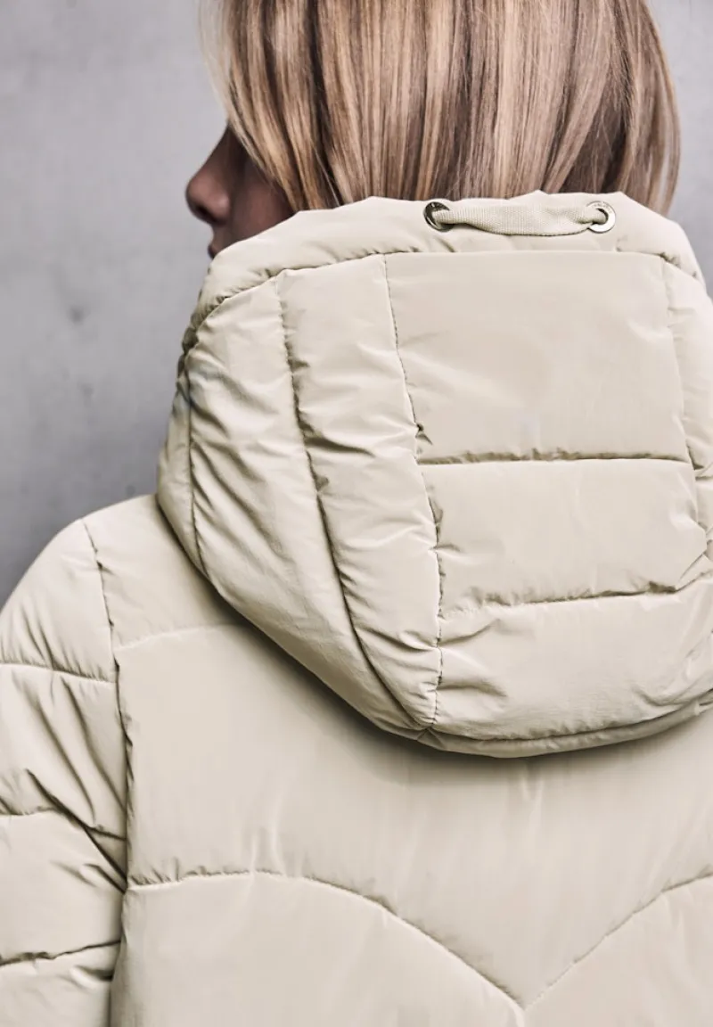 STREET ONE STUDIO Jacken*Jacke mit Wellen-Steppung lunar stone